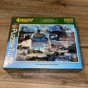 Puzzle Twist “Driving Along the North Shore” 1000 Piece Puzzle